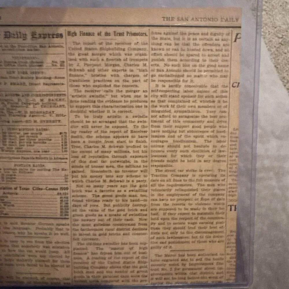 Antique 1903 James G Blaine 5¢ Cigar Tobacco Advertising Ephemera Newspaper Ad